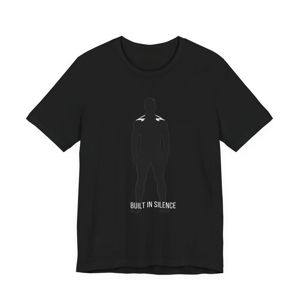 BUILT IN SILENCE //TEE
BUILT IN SILENCE Tee black unisex graphic streetwear t-shirt Rebuild Era