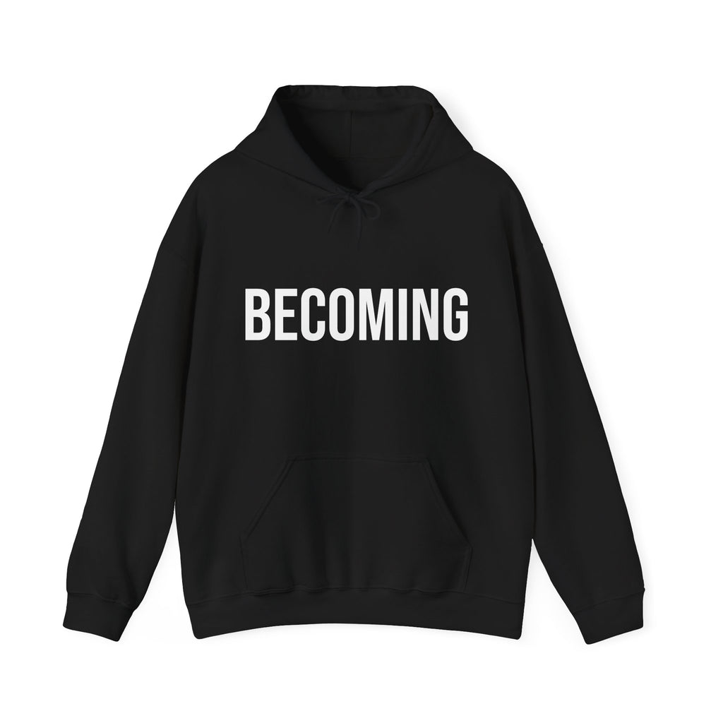 BECOMING //HOODIE
BECOMING Hoodie black unisex graphic streetwear hoodie Rebuild Era