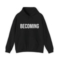 BECOMING //HOODIE
BECOMING Hoodie black unisex graphic streetwear hoodie Rebuild Era
