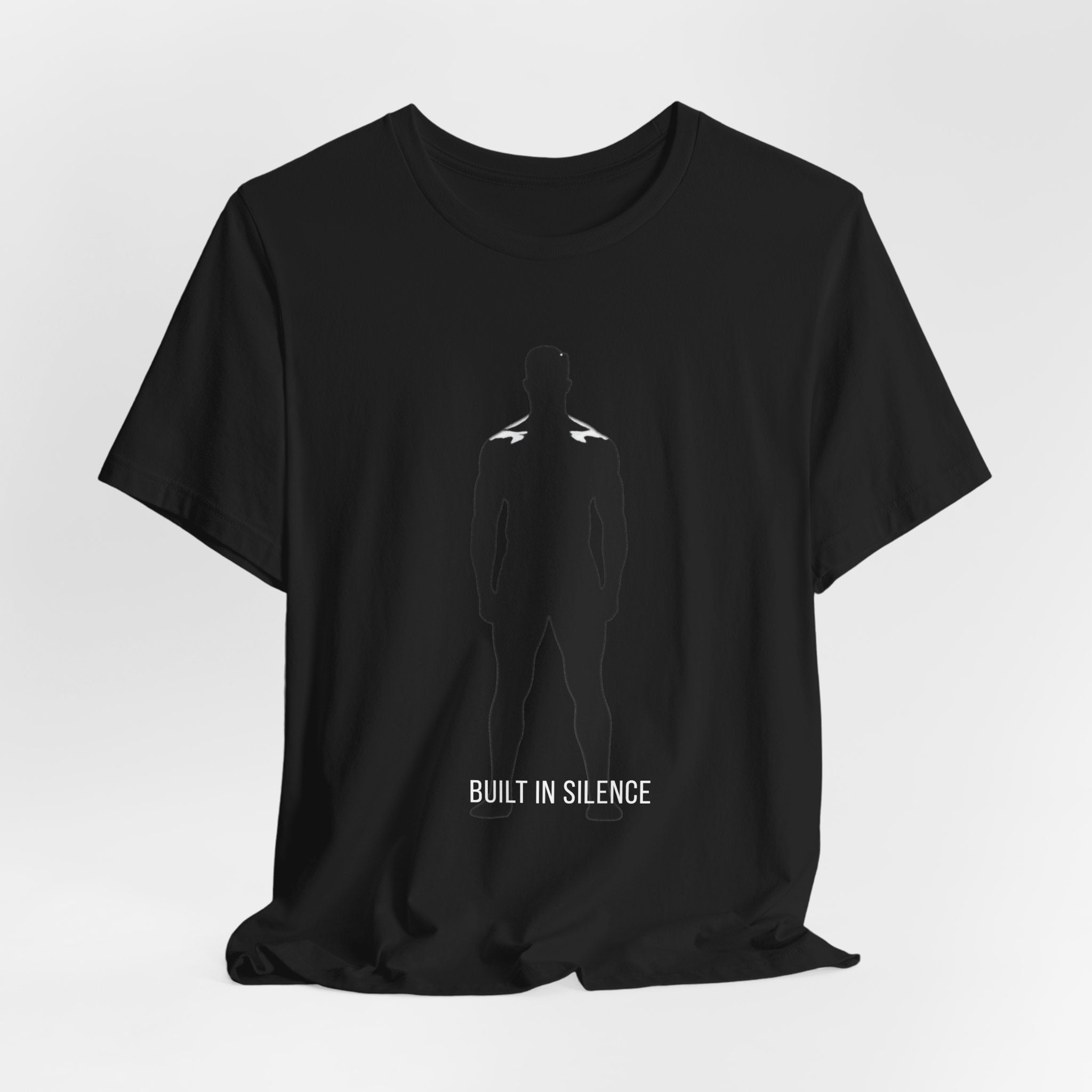 BUILT IN SILENCE //TEE
BUILT IN SILENCE Tee black unisex graphic streetwear t-shirt Rebuild Era