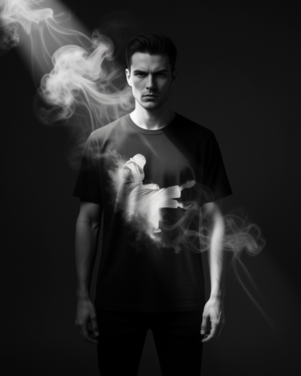 FALL IN SILENCE //TEE
FALL IN SILENCE Tee black unisex graphic streetwear t-shirt Rebuild Era