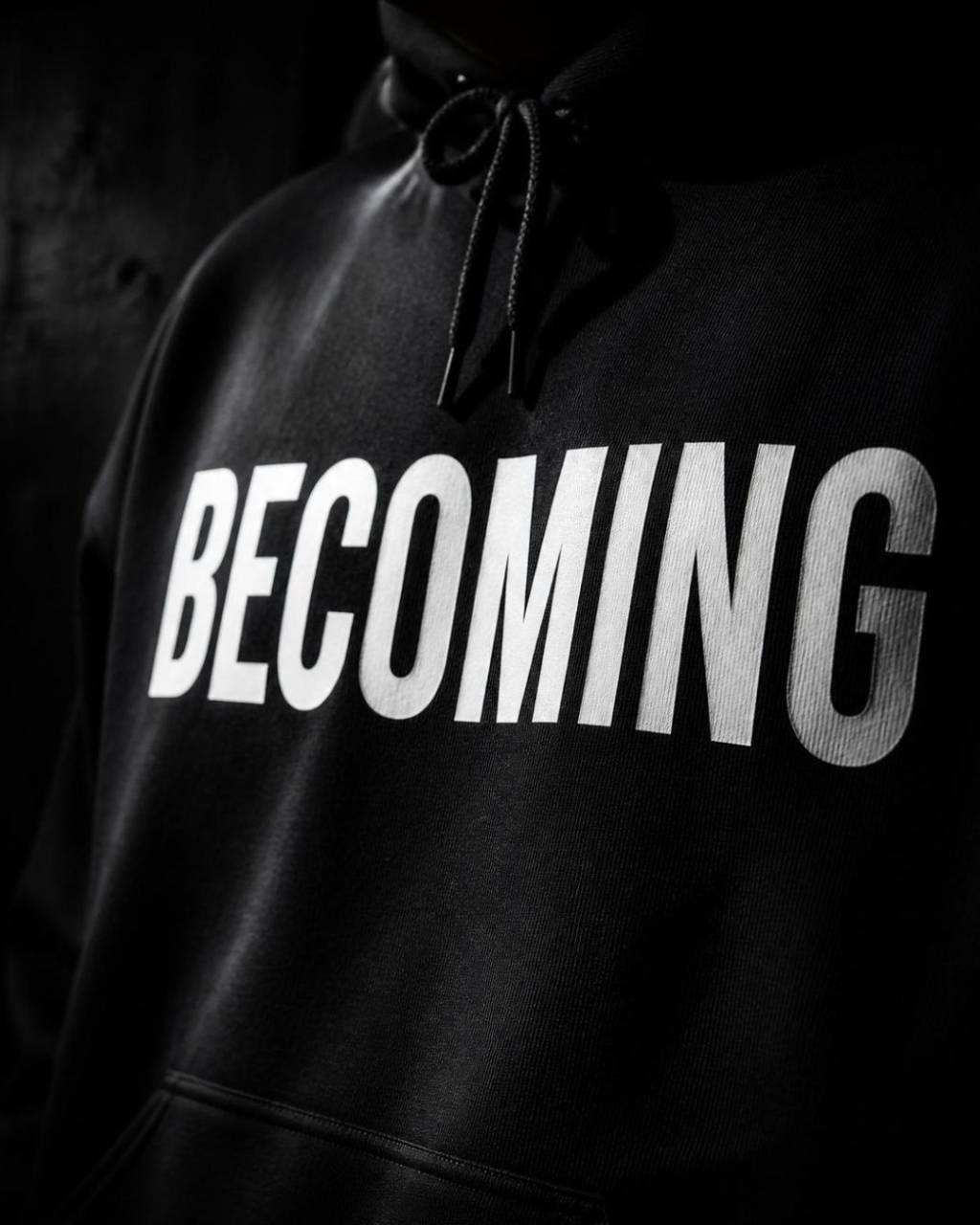BECOMING //HOODIE
BECOMING Hoodie black unisex graphic streetwear hoodie Rebuild Era