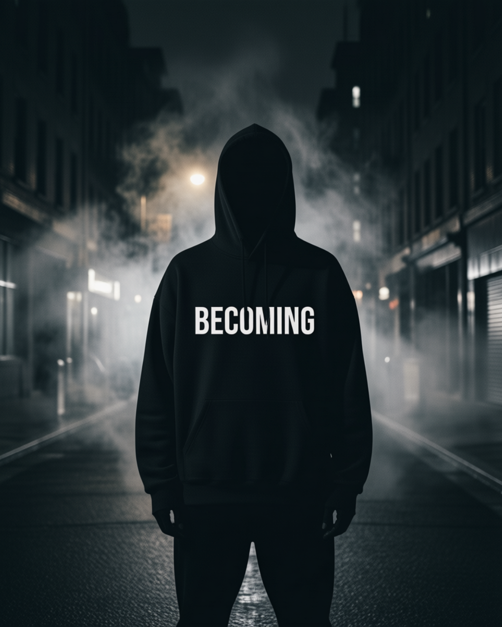 BECOMING //HOODIE
BECOMING Hoodie black unisex graphic streetwear hoodie Rebuild Era
