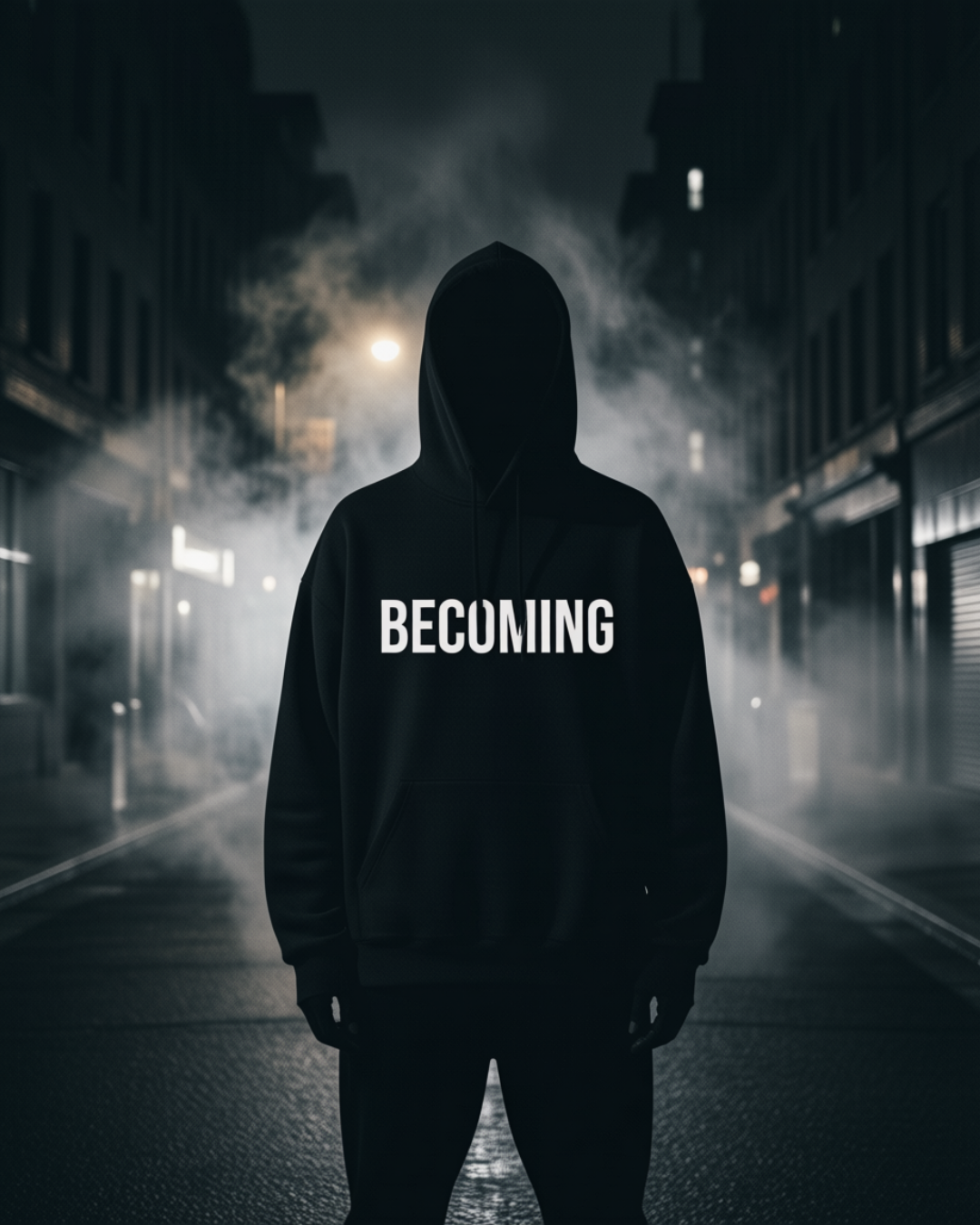 BECOMING //HOODIE
BECOMING Hoodie black unisex graphic streetwear hoodie Rebuild Era